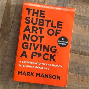 FREE w/purchase. Subtle Art of Not Giving a F*ck